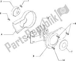 Cover crankcase, half