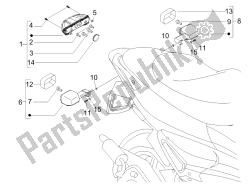 faros traseros - luces intermitentes