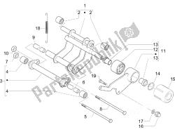 Swinging arm