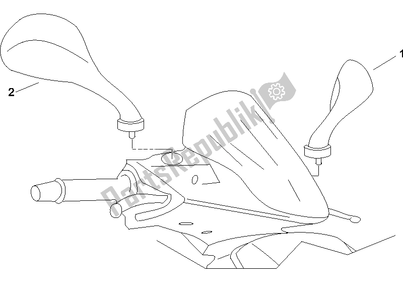 Toutes les pièces pour le Miroir (s) De Conduite du Gilera Runner 125 VX 4T SC 2006