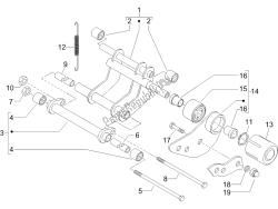 Swinging arm