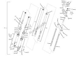 Fork/steering tube - Steering bearing unit