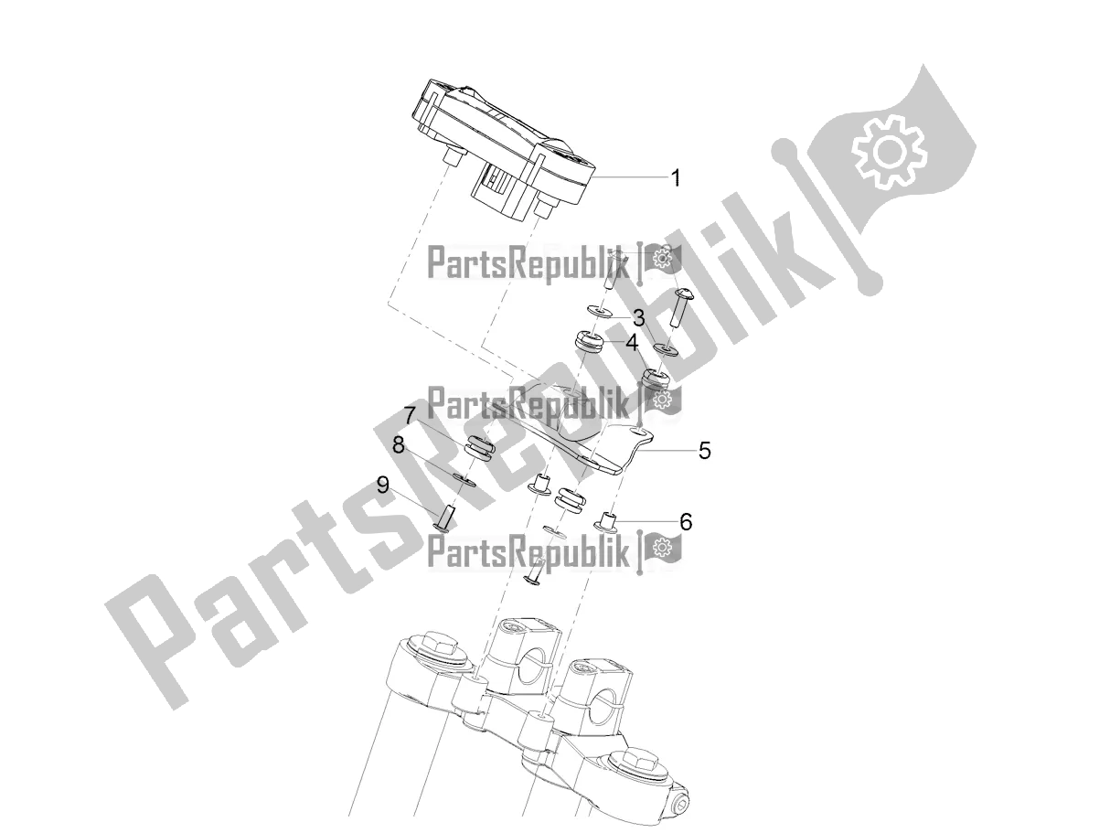 All parts for the Instruments of the Gilera RCR 50 2021