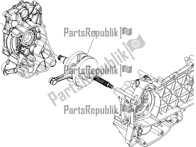 Todas las partes para Cigüeñal de Gilera Runner 125 ST 4T 2016