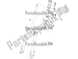 forcella / tubo sterzo - unità cuscinetto sterzo