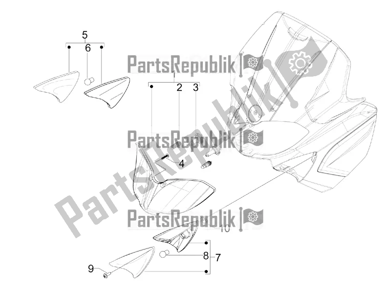 Toutes les pièces pour le Phares Avant - Clignotants du Gilera Runner 125 ST 4T 2016