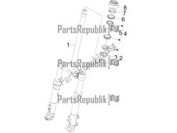 Fork/steering tube - Steering bearing unit