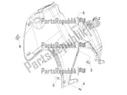 vano portaoggetti anteriore - pannello di protezione per le ginocchia