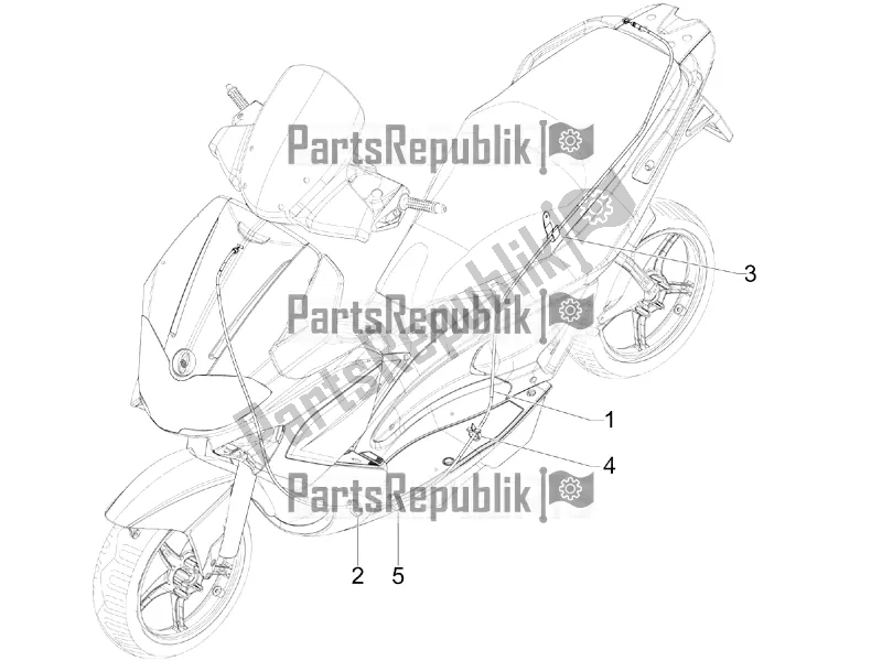 Alle onderdelen voor de Transmissies van de Gilera Runner 125 ST 4T 2017