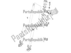 Fork/steering tube - Steering bearing unit