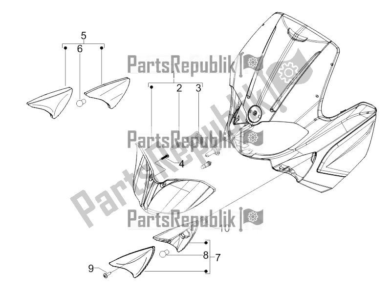 Toutes les pièces pour le Phares Avant - Clignotants du Gilera Runner 50 SP 2017