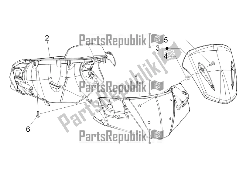 Toutes les pièces pour le Couvertures De Guidon du Gilera Runner 50 SP 2017