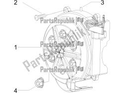 Flywheel magneto cover - Oil filter