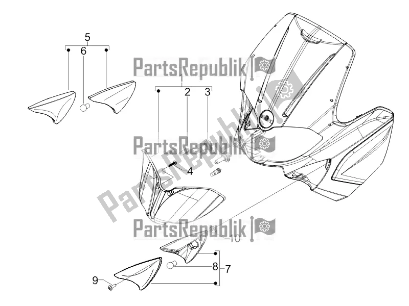 Toutes les pièces pour le Phares Avant - Clignotants du Gilera Runner 50 SP 2018