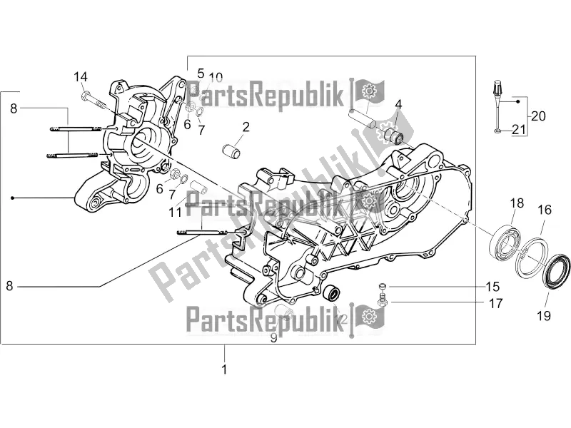 Wszystkie części do Korbowód Gilera Runner 50 SP 2019