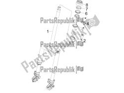 forcella / tubo sterzo - unità cuscinetto sterzo