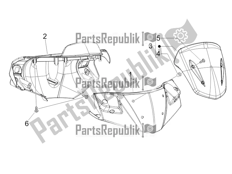 Toutes les pièces pour le Couvertures De Guidon du Gilera Runner 50 SP 2019