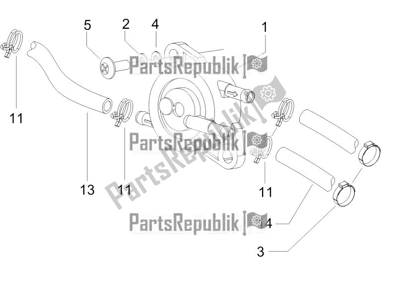 Toutes les pièces pour le Système D'alimentation du Gilera Runner 50 SP 2019