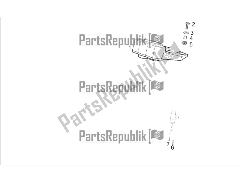 Toutes les pièces pour le Tableau De Bord du Gilera SMT 50 2017