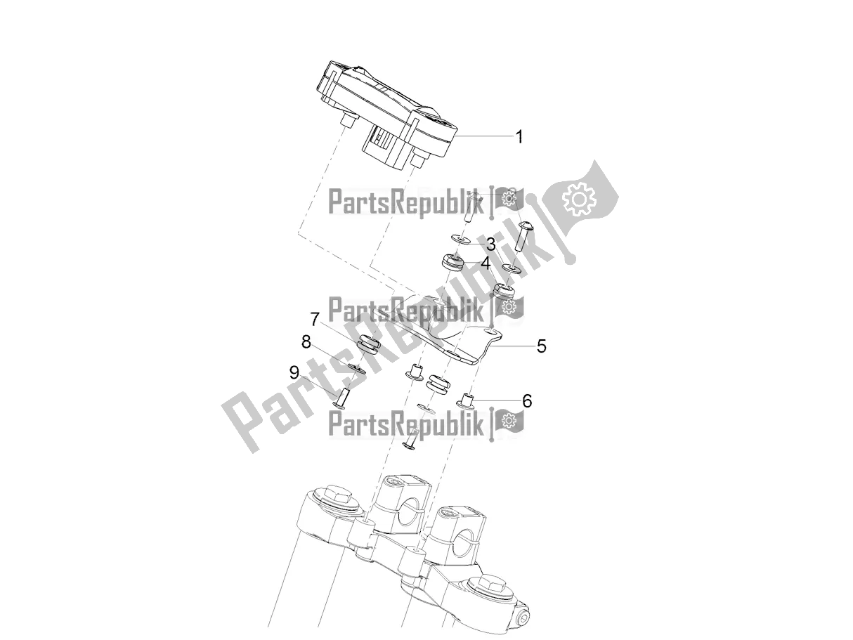 Toutes les pièces pour le Instruments du Gilera SMT 50 2018