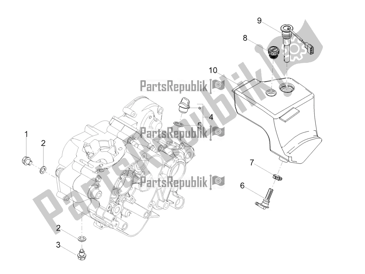 Todas las partes para Lubricación de Gilera SMT 50 2018