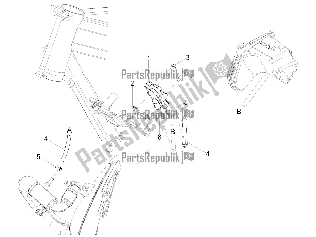 Tutte le parti per il Aria Secondaria del Gilera SMT 50 Drifting 2022