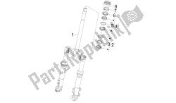 Fork/steering tube - Steering bearing unit