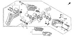 REAR BRAKE CALIPER