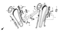 cadena de levas y tensor