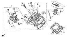 FRONT CYLINDER HEAD