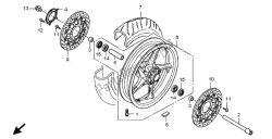 ruota anteriore