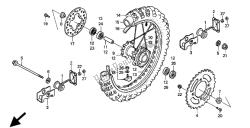 roue arrière