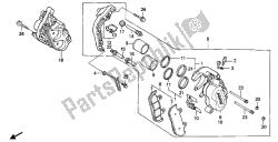 FRONT BRAKE CALIPER