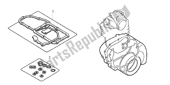 Wszystkie części do Zestaw Uszczelek Eop-2 B Honda CBR 125 RS 2013