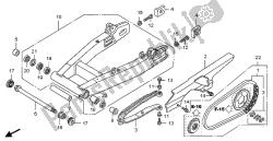 SWINGARM & CHAIN CASE