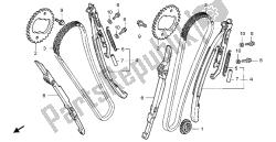 cadena de levas y tensor