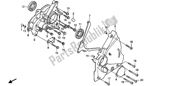 Wszystkie części do Lewa Ok? Adka Honda CB 750 1992