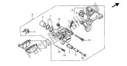 REAR BRAKE CALIPER