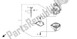 kit de pièces optionnelles carburateur