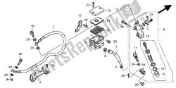 REAR BRAKE MASTER CYLINDER