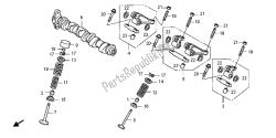 CAMSHAFT & VALVE (REAR)