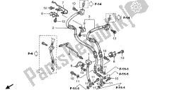 flexible de frein avant