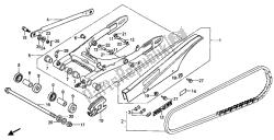 SWINGARM & CHAIN CASE