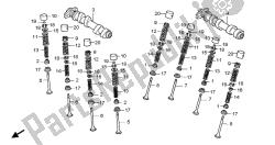 CAMSHAFT & VALVE (REAR)