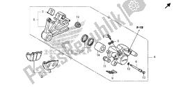 REAR BRAKE CALIPER