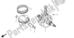 vilebrequin et piston