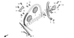 cadena de levas y tensor