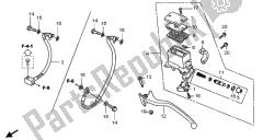 RR. BRAKE MASTER CYLINDER