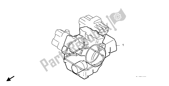 All parts for the Eop-2 Gasket Kit B of the Honda VFR 750F 1994