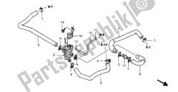 soupape de commande d'injection d'air